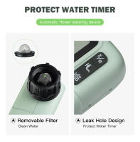 Temporizador de agua automático, máquina de riego digital para jardín, rociador inteligente para ahorrar agua y tiempo - details 5