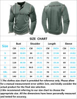 Sudadera de hombre Camiseta de manga larga de hombre Camisa Henley de hombre Top de cuatro botones - details 0