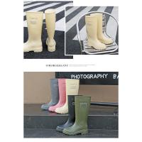 Botas de Lluvia de Moda para Mujeres Antideslizantes, Acolchadas, Calientes para Todas las Estaciones - details 25