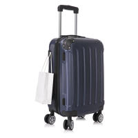 Maleta Cabina ABS 55x40x20cm 40L - 20 Pulgadas - Ruedas Giratoriasdoblescon360ª - Ryanair Vueling Iberia Wizzair - Negro/Azul/RosaDorado/Plateado/Amarillo/Rojo/RosaChicle/Turquesa/Verde/Menta/Morada - details 0