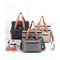 Bolsa de almuerzo multifuncional de doble capa para mujeres y hombres, fiambrera de Picnic de viaje de gran capacidad con correa para el hombro - details 3