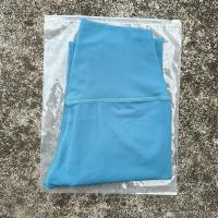 Legging de yoga de cintura alta con bolsillo trasero de color sólido, pantalones cortos deportivos para mujer, gimnasio atlético de mantequilla, entrenamiento integral para correr - details 18