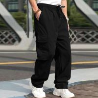 Europa y los Estados Unidos hombres nueva primavera otoño jóvenes calle hombres pantalones casuales moda suelta pantalones de tubo recto monos - details 2