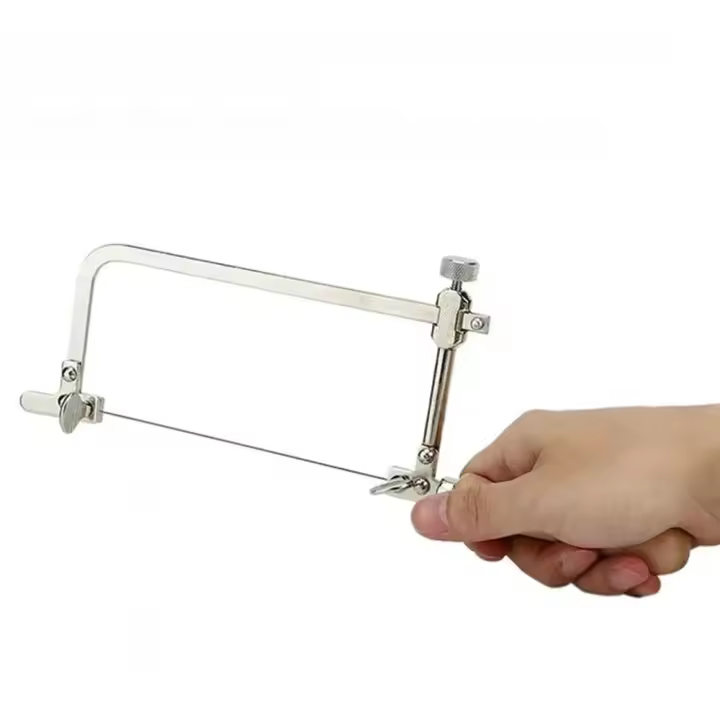 Kit De Marco De Sierra Ajustable Para Joyería Con 12 Piezas De Hojas Portátil En U Profesional Para Fabricación De Joyas - 1