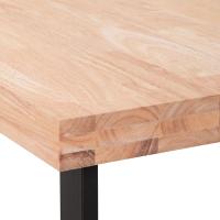 Mesa de estudio, escritorio o despacho, mesa de oficina, color madera salvaje y blanco, medidas: 120 cm (largo) x 60 cm (ancho) x 73 cm (alto) - details 15
