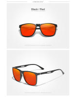 KINGSEVEN-gafas De Sol polarizadas con montura De aluminio para hombre y mujer, lentes cuadradas, UV400, TR90, 2023 - details 6