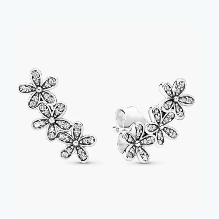 Pendientes de pulsera para Mujer, de Plata de Ley 925, Margarita, Flor, Girasol, pendientes para Mujer, Regalos de joyería - 1