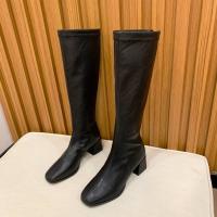 Botas De Cabeza Cuadrada Para Mujer, Nuevas Botas De Mujer De Tacón Cuadrado De Tacón Alto De Moda - details 4