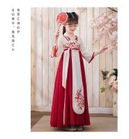 Disfraz Tang antiguo Hanfu para niños, nuevo vestido de Súper Hada de estilo antiguo chino de verano para niñas pequeñas - details 7