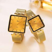 Premium lujo 2025 hombres negocios Medio Oriente clásico simple pareja reloj de acero inoxidable impermeable mujeres moda reloj de pulsera de cuarzo - details 11
