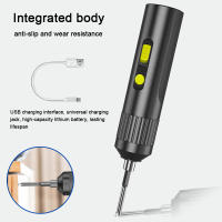 Llave de Destornillador Eléctrico Multifunción con Carga USB Herramienta de Reparación Electrónica para Teléfonos Móviles Computadoras y Electrodomésticos para el Hogar - details 5