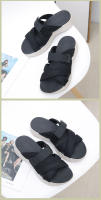 Verano nuevas sandalias estilo deportivo ligero para mujer cómoda banda de goma de gran tamaño zapatillas de suela gruesa - details 14