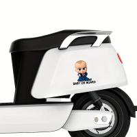 Pegatinas de bebé a bordo para coche, calcomanías de vinilo autoadhesivas, parachoques, ventana, carenados laterales de motocicleta, cubierta para arañazos, accesorios para coche - details 4
