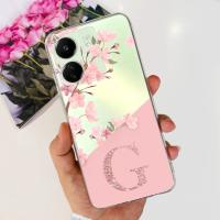 Funda de silicona para Xiaomi Redmi 13C 4G, carcasa trasera suave y transparente, delgada, con letras estampadas y nombre de pareja, para Redmi 13C - details 6