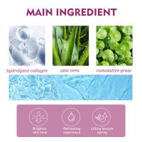 Crema de Proteínas de Colágeno para Rejuvenecer la Cuello Anti-envejecimiento, Levantamiento, Nutrición Herramientas de Cuidado de la Piel Facial - details 4