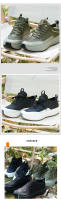 Zapatillas Deportivas para Hombres Suela Gruesa, Transpirables, Amortiguadas, Impermeables, Todoterrenas, de Alta Elasticidad, Suaves, Calidad Asegurada 1 Año - details 2