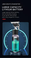 Kemei-cortadora de pelo recargable para Barbero, Afeitadora eléctrica, máquina de acabado de corte de pelo, maquinilla de afeitar T9 Vintage para áreas sensibles - details 3
