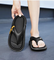Pisando chanclas de mierda, sandalias de playa resistentes al desgaste, de fondo grueso, de verano, para hombre, antideslizantes, zapatillas de hombre pintadas de fondo suave y ligero - details 10