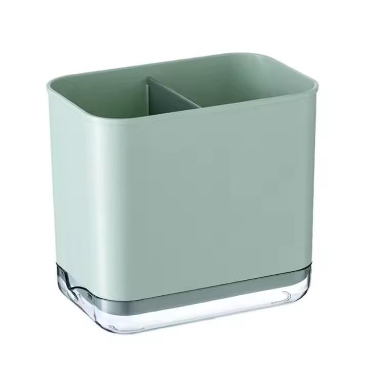 Escurridor de cuchara, cubo, palillos, cesta de tubo, soporte de almacenamiento de vajilla, estante organizador de cocina, caja de drenaje para palillos, estante para cubiertos - 1