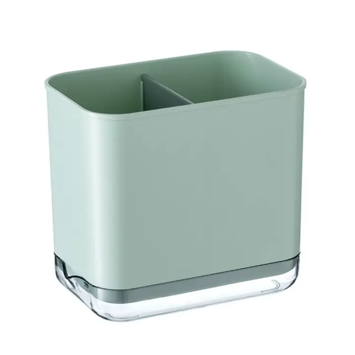 Escurridor de cuchara, cubo, palillos, cesta de tubo, soporte de almacenamiento de vajilla, estante organizador de cocina, caja de drenaje para palillos, estante para cubiertos - 1