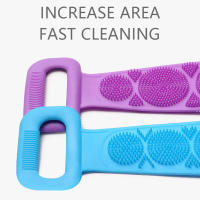 2 X Espalda para Ducha Fácil de Limpiar Exfoliar Cepillo de Baño Depurador de Cuerpo Femenino de Silicona - details 16