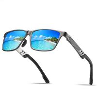 Gafas de Sol de Aluminio Polarizadas para Hombres Pantalla de Color Deslumbrante - details 0