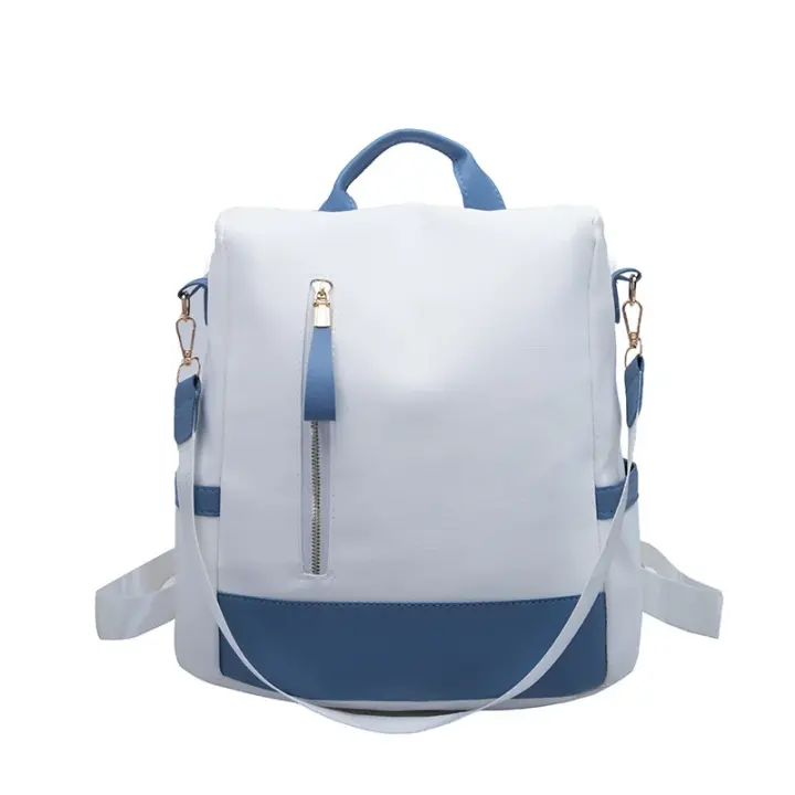 Mochila Oxford mujer - impermeable y antirrobo. Cremallera trasera segura, ideal para la escuela y viajes casuales - 1