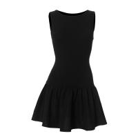 Y24DS283 Ropa de Mujer Vestido de Verano Nuevo Color Sólido Sin Mangas con Parches - details 28