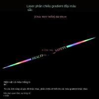 Pegatina de texto láser de siete colores para decoración de automóviles Ping An auspicioso para cuerpo de auto puerta trasera y parabrisas rasguños piezas de automóvil - details 5
