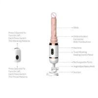 Control remoto Calefacción Telescópico Automático Hine Auto Masturbación Pistola Dildo Vibrator Juguetes Sexuales Para Mujeres Masturbador - details 6