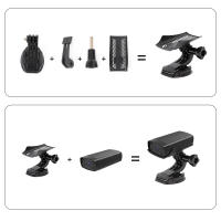Cámara inalámbrica desconectada sin perforaciones con visión nocturna HD para interiores y exteriores 1080P - details 6