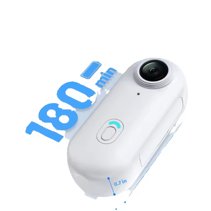 Mini Cámara de Cuerpo Wearable 1080P Ideal para Trabajo, Viajes, Paseos de Mascotas Mano de Presa - 1