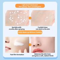 SPF50+ protector solar Facial crema solar Control de aceite bloqueador solar crema protectora de la piel crema hidratante antienvejecimiento brillante - details 11