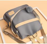 Mochila antirrobo de tela Oxford impermeable para mujer, bolso de hombro escolar de nailon ligero para viaje, a la moda - details 5