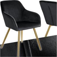 Sillas de Comedor Ergonómicas y Versátiles Juego de Sillas Tapizadas en Terciopelo - details 40