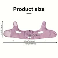 Cinturón de Seda de Hielo Ultra Delgado y Transpirable Máscara de Elevación Reutilizable para Mujeres y Hombres Cuidado de la Mandíbula - details 6