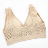 Chaleco deportivo transpirable para mujer, sujetador absorbente para el sudor, almohadilla a prueba de golpes, Top deportivo para pista y campo, gimnasio, correr, Fitness - details 6