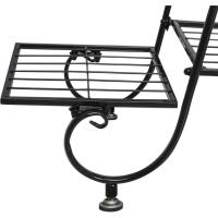Soporte de Hierro para Plantas Estantería de 6 Niveles para Macetas Decoración de Flores para Exterior e Interior Muebles y Organización - details 5