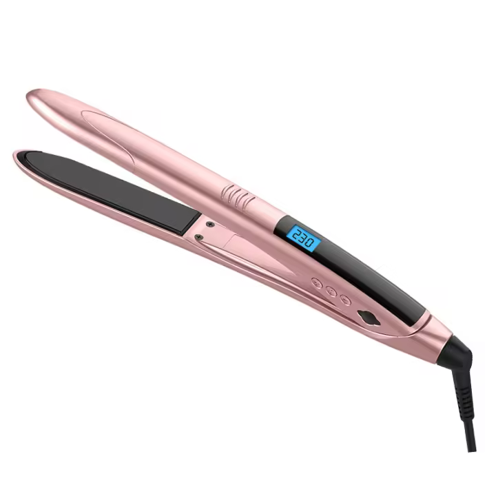 Cuida tu Cabello con Iones Negativos Férula Eléctrica para Cabello Liso y rizado - 1
