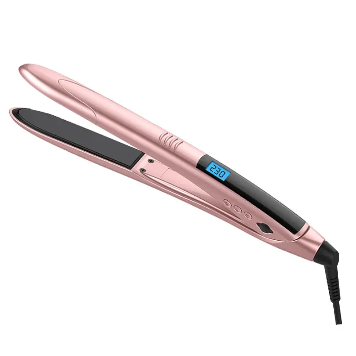 Cuida tu Cabello con Iones Negativos Férula Eléctrica para Cabello Liso y rizado - 1