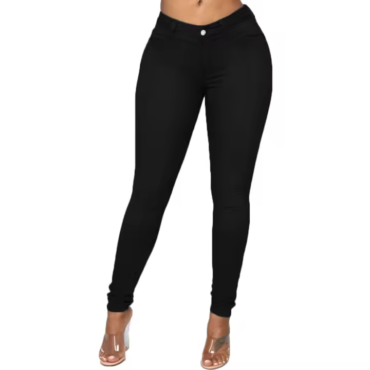 Vaqueros desgastados de mujer Pantalones lápiz Tallas grandes - 1