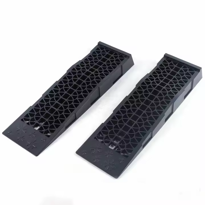 Rampas de elevación de plástico para coche, rueda ancha superestable y Extra ancha, 3 toneladas, 2 unidades - 1