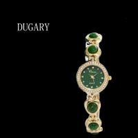 Reloj de cuarzo DUGARY a la moda, elegante, resistente al agua para mujer, Relojes de pulsera de marca clásica Vidrio, Relojes de cristal para mujer - details 0