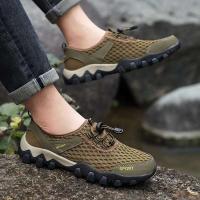 2025 zapatos de escalada para vadear agua de primavera de malla transpirable para hombres deportes al aire libre - details 6