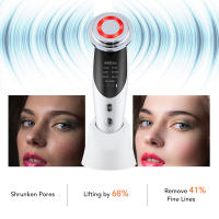 BIT Dispositivos de estiramiento Facial 7 en 1 EMS RF, masajeador Facial de microcorriente para rejuvenecimiento de la piel, terapia de luz, aparato de belleza antiedad y antiarrugas - details 7