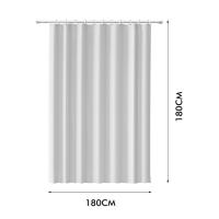 Cortina de ducha impermeable para baño Panda, cortina de partición gruesa, inodoro sin perforación, cortina a prueba de moho para ducha de baño - details 1