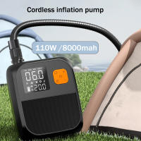 Bomba de aire inteligente de alta presión de 25 PSI funciona con batería recargable inflado y desinflado inteligente de doble etapa bomba de aire de apagado automático para tablas de remo cometa de surf tienda de campaña colchón - details 6