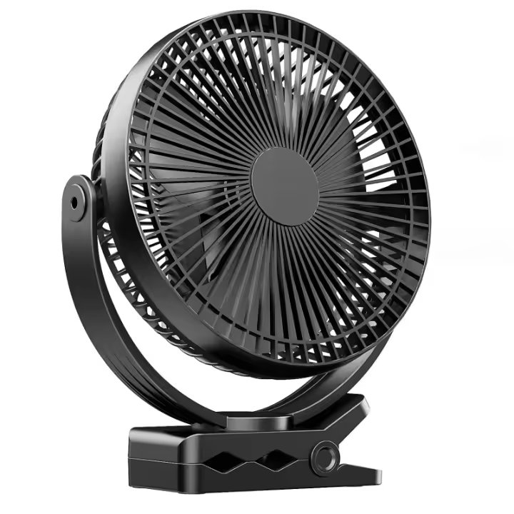 Ventilador de Escritorio USB Portátil Recargable, Velocidad Variable, Rotación de 360, Refrigeración para el Hogar y la Oficina - 1