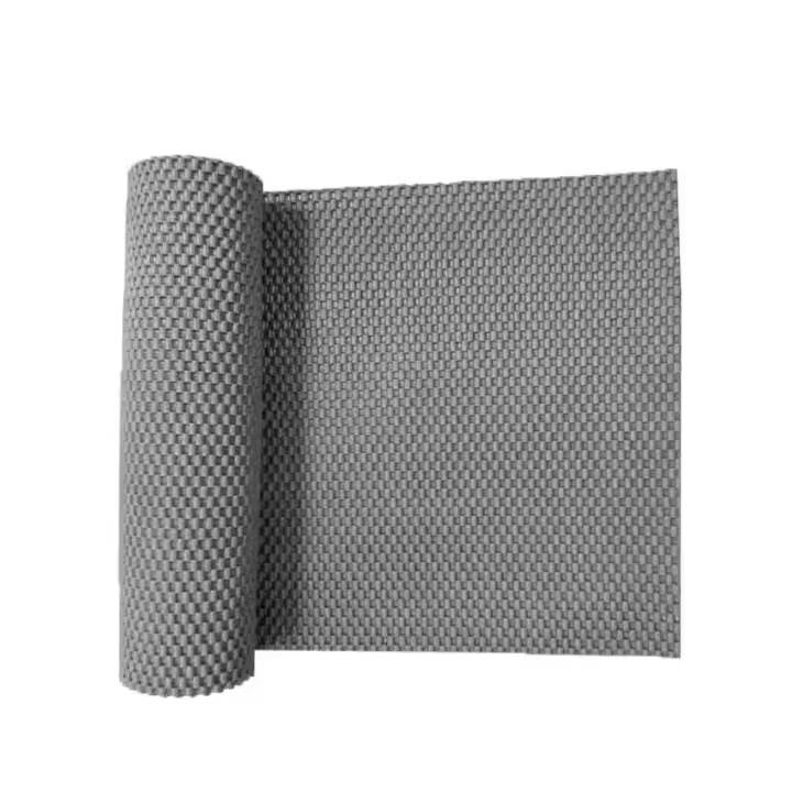 Estante de 30x200cm Con forro, alfombra antideslizante, estante, patrón de rejilla, forro de agarre de PVC no adhesivo para armarios de cocina y baño - 1