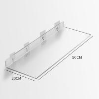 Estante sin perforación, estante colgante de almacenamiento para cocina, baño, lavandería - details 3
